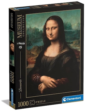 Rompecabezas Leonardo Da Vinci: Mona Lisa Clementoni 1000 piezas