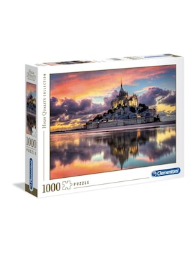 Rompecabezas Monte Saint Michel Clementoni 1000 piezas