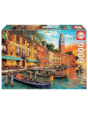 Rompecabezas Venecia Educa 6000 piezas
