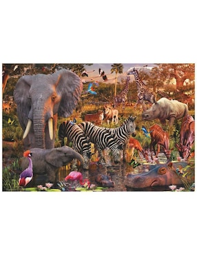 Rompecabezas Animales de la selva Ravensburger 3000 piezas