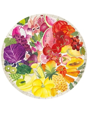 Rompecabezas Frutas Y Flores Exóticas Ravensburger 500 Piezas