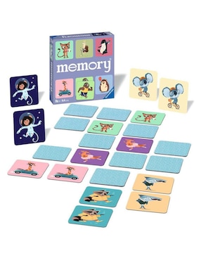 Memory Animalitos Salvajes Ravensburger