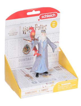 Figura de acción Harry Potter Dumbledore y Fawkes collectors Schleich
