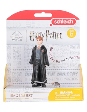 Figura De Acción Harry Potter Ron Y Scabbers Schleich