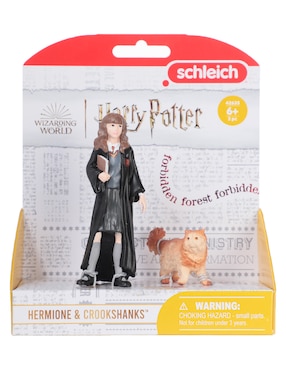 Figura De Acción Harry Potter Hermione & Crookshanks Schleich