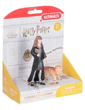 Figura de acción Harry Potter Hermione y Crookshanks collectors Schleich