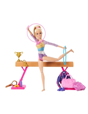 Muñeca Barbie Gimnasta