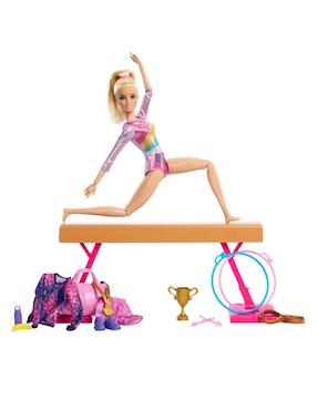 Muñeca fashion Barbie Gimnasta