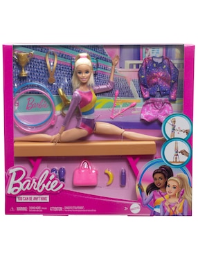 Muñeca fashion Barbie Gimnasta