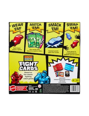 Fight Cards Mattel Games Rock 'Em Sock' Em