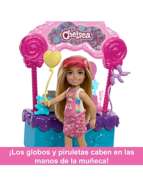 Muñeca fashion Barbie and Stacie to the Rescue Barbie Estación de dulces