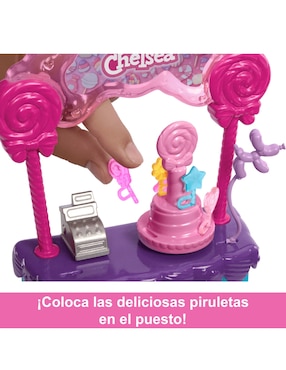 Muñeca fashion Barbie and Stacie to the Rescue Barbie Estación de dulces