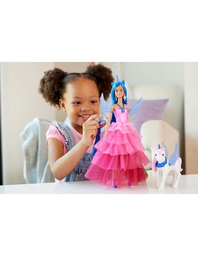 Muñeca fashion Barbie Un toque de magia Hadacornio Zafiro