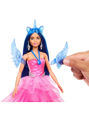 Muñeca fashion Barbie Un toque de magia Hadacornio Zafiro