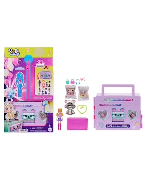 Set Muñeca Fashion Polly Pocket Disco Dance Fashion