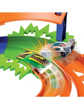 Pista armable Hot Wheels lets race Netflix