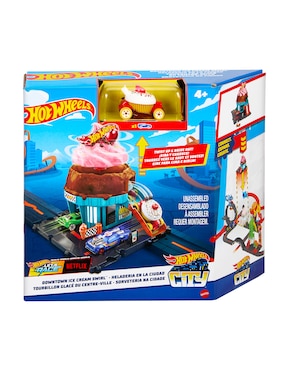 Pista armable Hot Wheels htn77 City