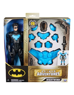 Figura De Acción Batman Adventures Nightwing DC Comics Figura Articulada