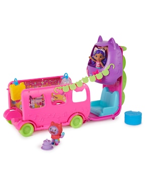 Autobús De Fiesta Gatuna Spin Master Gabbys Doll House