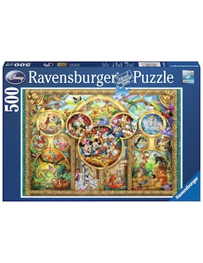 Rompecabezas Familia Disney Ravensburger 500 piezas