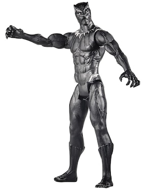 Figura de acción articulada Marvel: Avengers Black Panther titan hero Hasbro