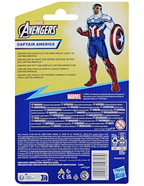 Figura de acción Marvel Avengers Capitán América Hasbro articulado
