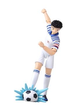 Caja sorpresa Supercampeones Oliver Atom Bandai articulado sí