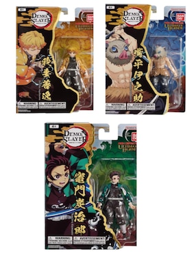 Caja sorpresa Demon Slayer Tanjiro Kamado Bandai articulado sí