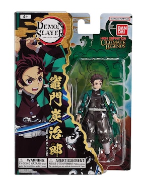 Caja sorpresa Demon Slayer Tanjiro Kamado Bandai articulado sí
