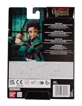 Caja sorpresa Demon Slayer Tanjiro Kamado Bandai articulado sí
