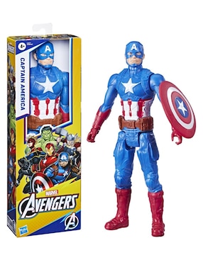 Figura De Acción Marvel Avenger Capitán América Marvel Articulado Sí