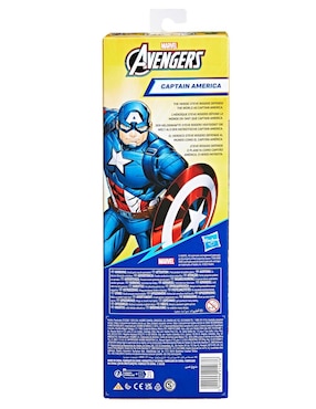 Figura de acción articulada Marvel: Avengers Capitán América titan hero Hasbro