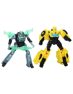 Caja Sorpresa Transformers: Earthspark Bumblebee Cabeza Oscilante Sí