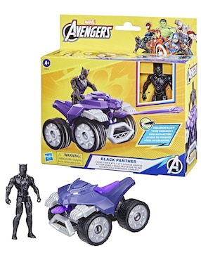 Figura De Acción Marvel Avengers Black Panther Marvel Articulado