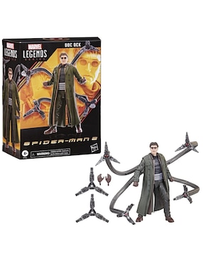 Figura De Acción Spiderman No Way Home Doc Ock Marvel Articulada