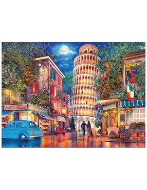 Rompecabezas Una Noche En Pisa Ravensburger 500 Piezas