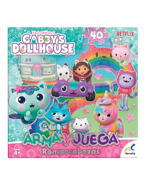 Rompecabezas Gabby's Dollhouse Novelty 40 piezas