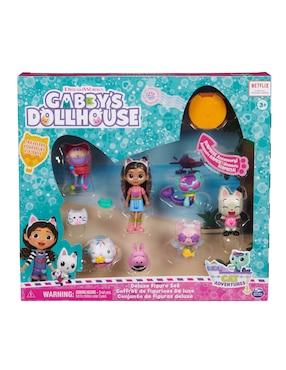 Set Muñeca Gabbys Dollhouse Spin Master Viajeros