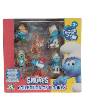 Set Figuras De Colección Los Pitufos Famosa