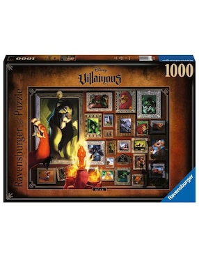 Rompecabezas Villanos Ravensburger 1000 piezas