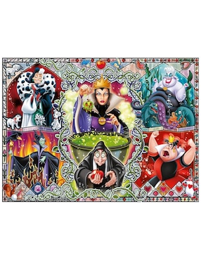 Rompecabezas Villanos Ravensburger 1000 piezas