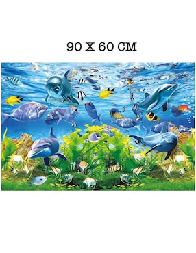 Rompecabezas peces y delfines flink 200 piezas