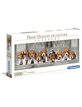 Rompecabezas Perritos Clementoni 1000 piezas