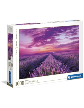 Rompecabezas Campo de Lavanda Clementoni 1000 piezas
