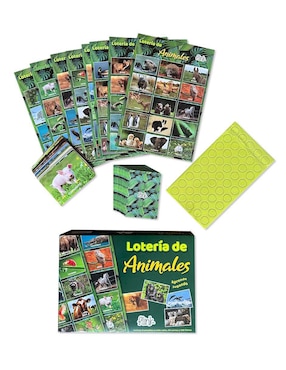 Lotería de animales animal planet Flink