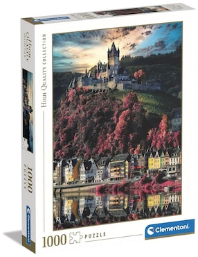 Rompecabezas Castillo de Cochem, Alemania Clementoni 1000 piezas