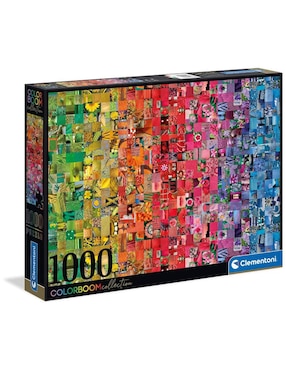 Rompecabezas Colorboom Collage Clementoni 1000 piezas