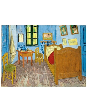 Rompecabezas Dormitorio Van Gogh Clementoni 1000 piezas