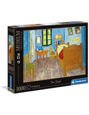 Rompecabezas Dormitorio Van Gogh Clementoni 1000 piezas
