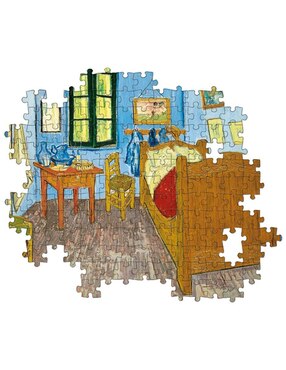 Rompecabezas Dormitorio Van Gogh Clementoni 1000 piezas